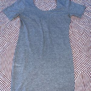 Grey mini dress